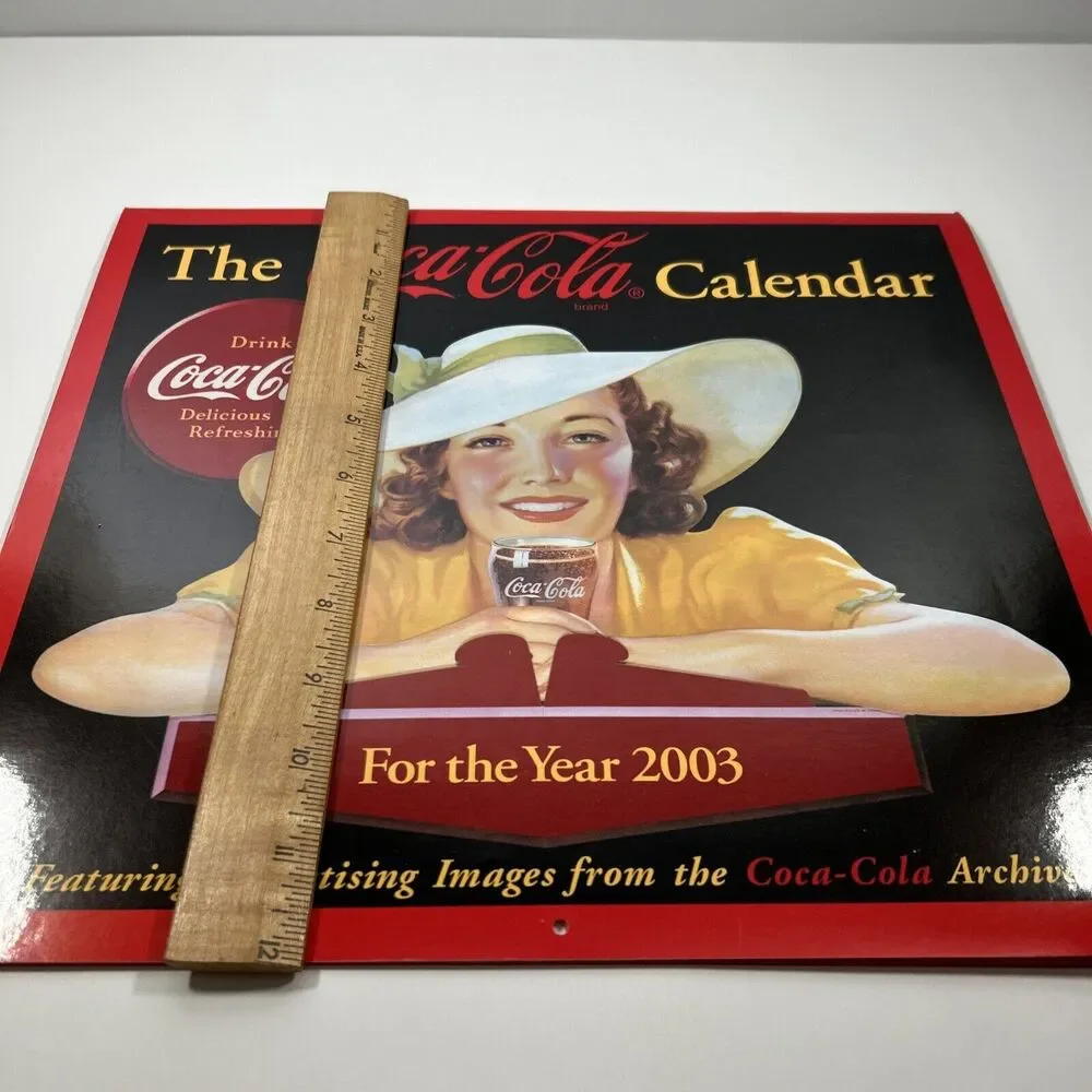 2003 Coca-Cola‎ Calendar Advertising Images From The Archives Collectible